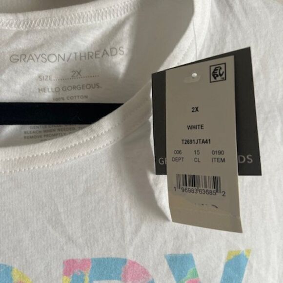 NWT Grayson Threads "HAPPY MAMA" tank top - Picture 3 of 3